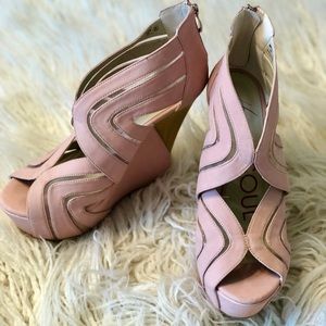 Pink Wedges